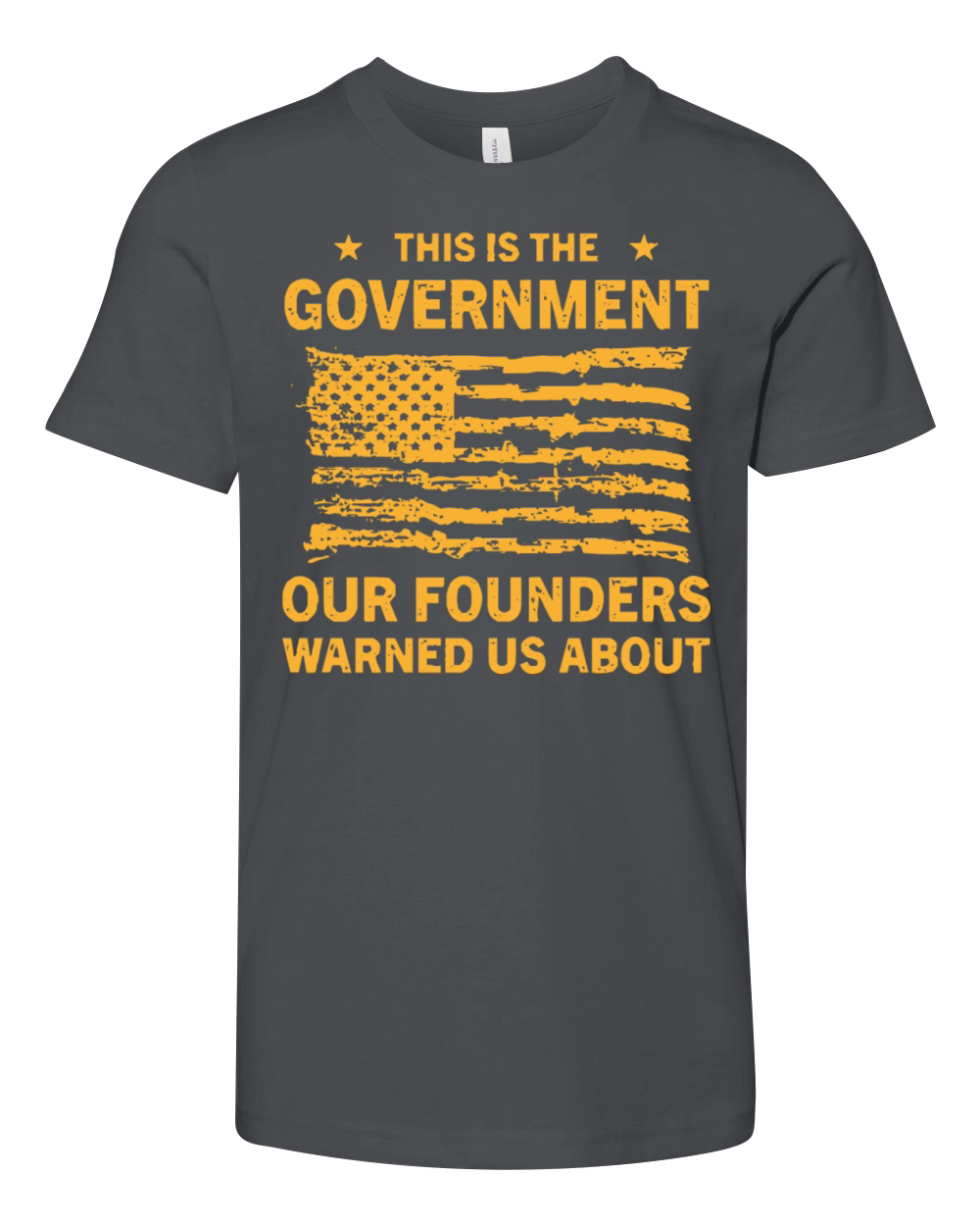 Anti Government Patriotic Americans vintage 2022 Youth Unisex Jersey Tee
