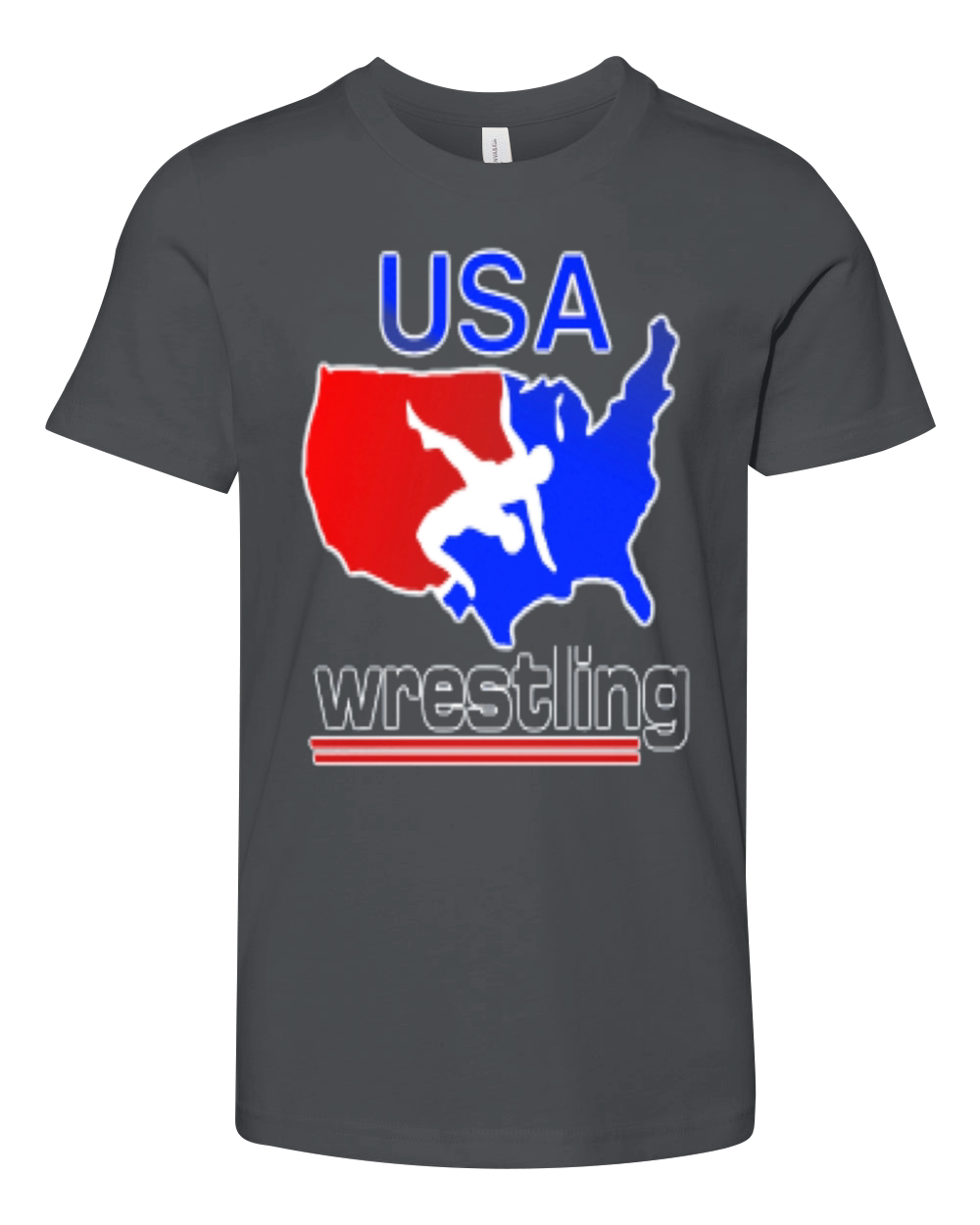 USA Wrestling Tees Youth Unisex Jersey Tee