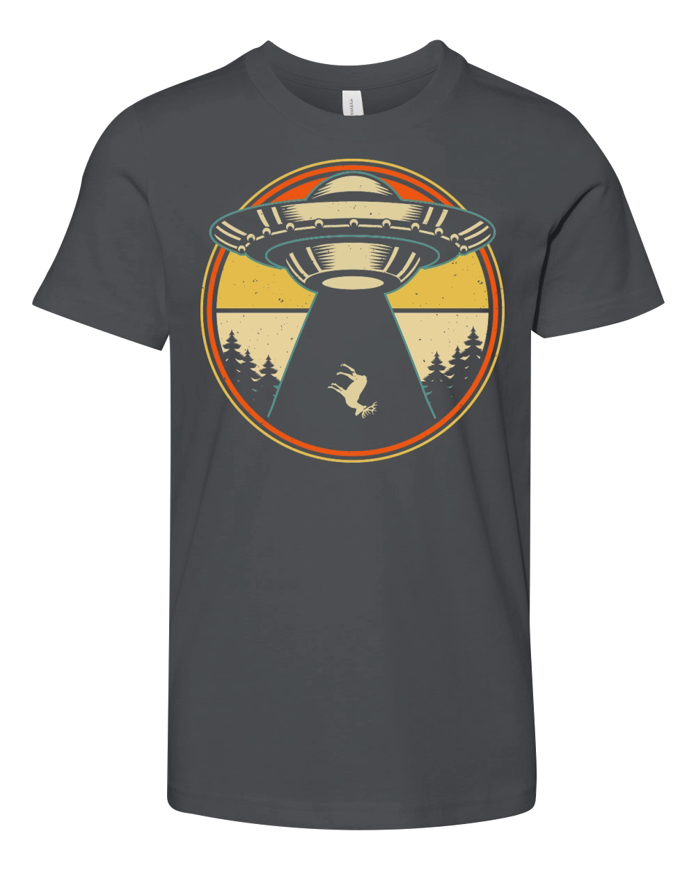 Vintage UFO Alien 19 Youth Unisex Jersey Tee