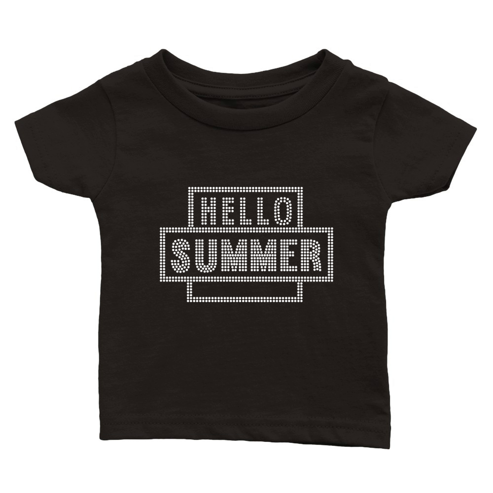 Hello summer (1) Classic Baby Crewneck T-shirt