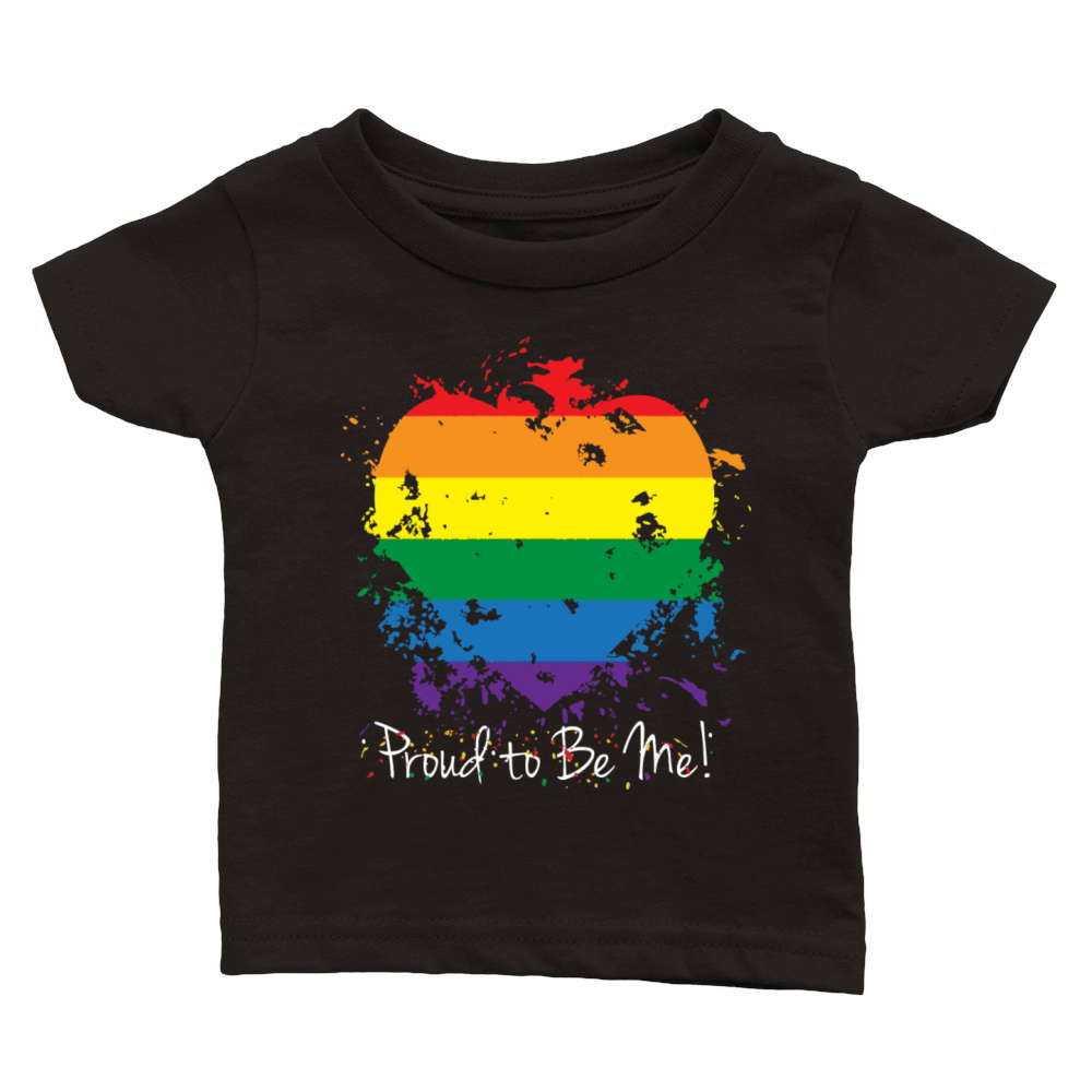 Proud to be Me Gay Pride Classic Baby Crewneck T-shirt