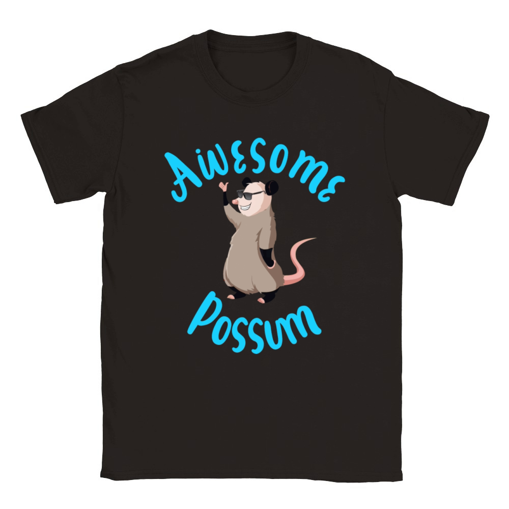 Awesome Possum Classic Kids Crewneck T-shirt