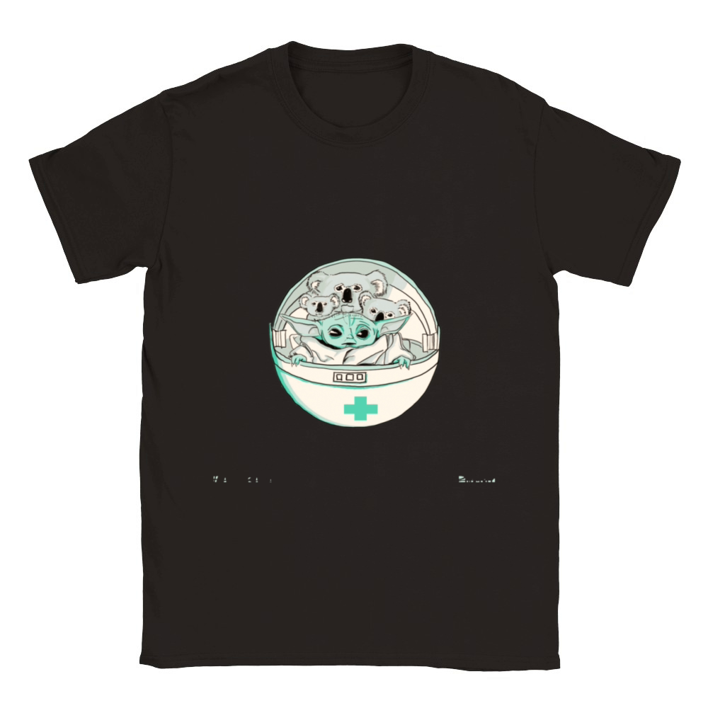 baby yoda Classic Kids Crewneck T-shirt