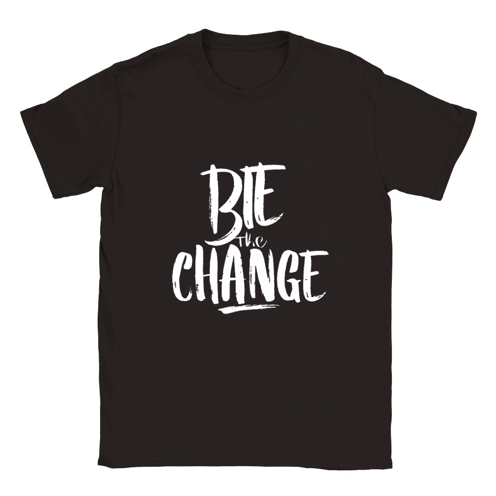 Be the change Classic Kids Crewneck T-shirt
