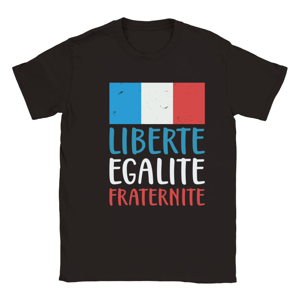 Liberte egalite fraternite Classic Kids Crewneck T-shirt
