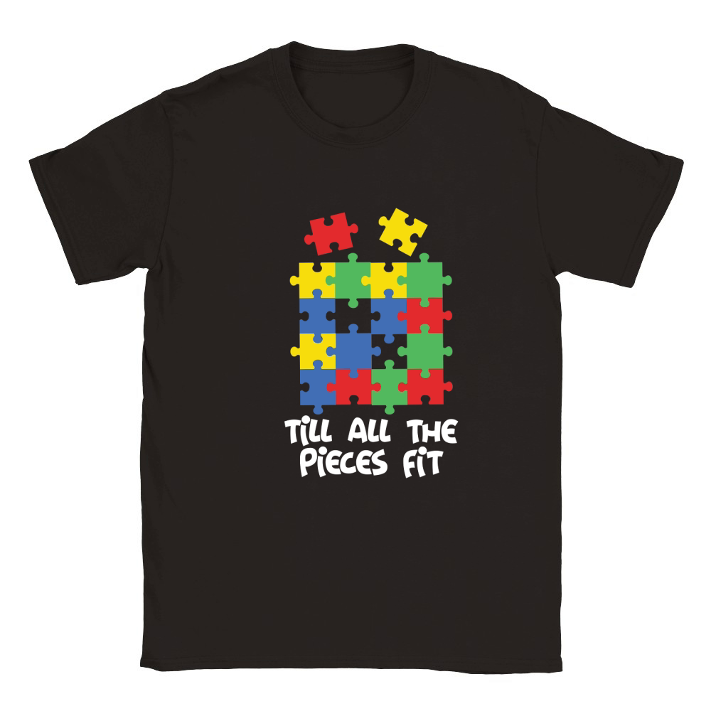 Till all the pieces fit Classic Kids Crewneck T-shirt
