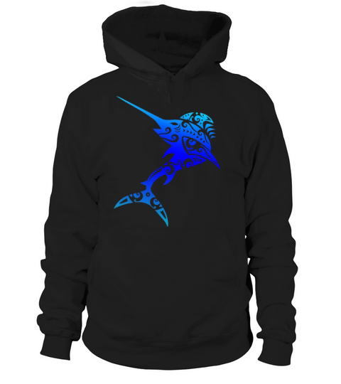 Maori Swordfish Polynesian Tribal Tattoo Gift Idea Hoodie Unisex