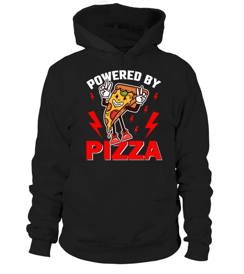 Powered by Pizza Hoodie Unisex