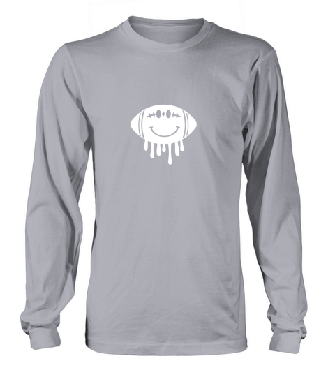 Football Smile Long sleeved Unisex