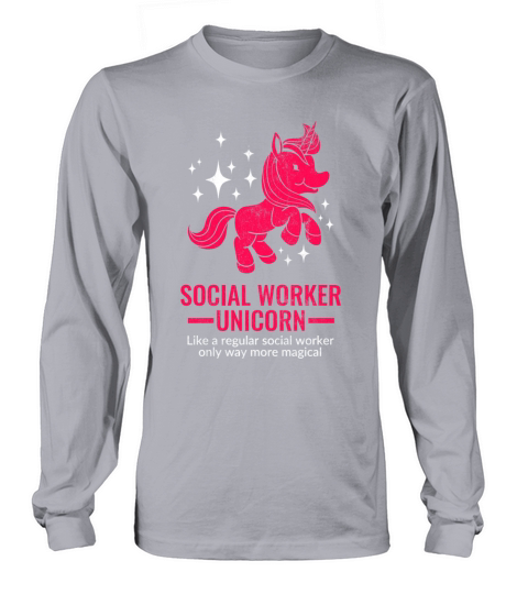 Worker Social Social Worker Long sleeved Unisex