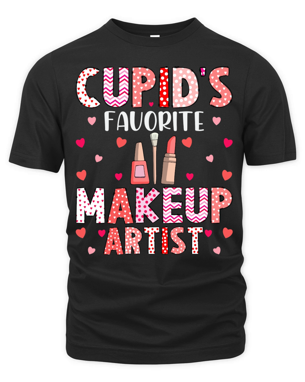 Cupids favorite makeup artist 2 Organic Unisex T-shirt