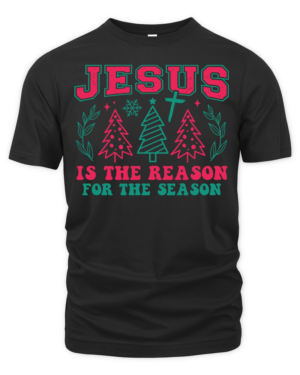 jesus is the reason for the season 1 Organic Unisex T-shirt