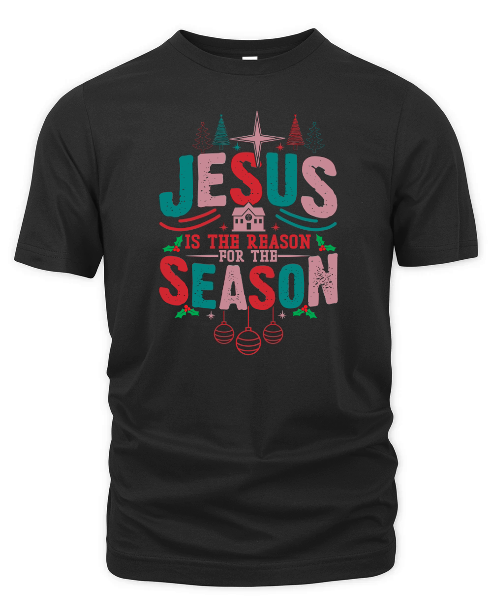 Jesus Is The Reason For The Season 2 Organic Unisex T-shirt