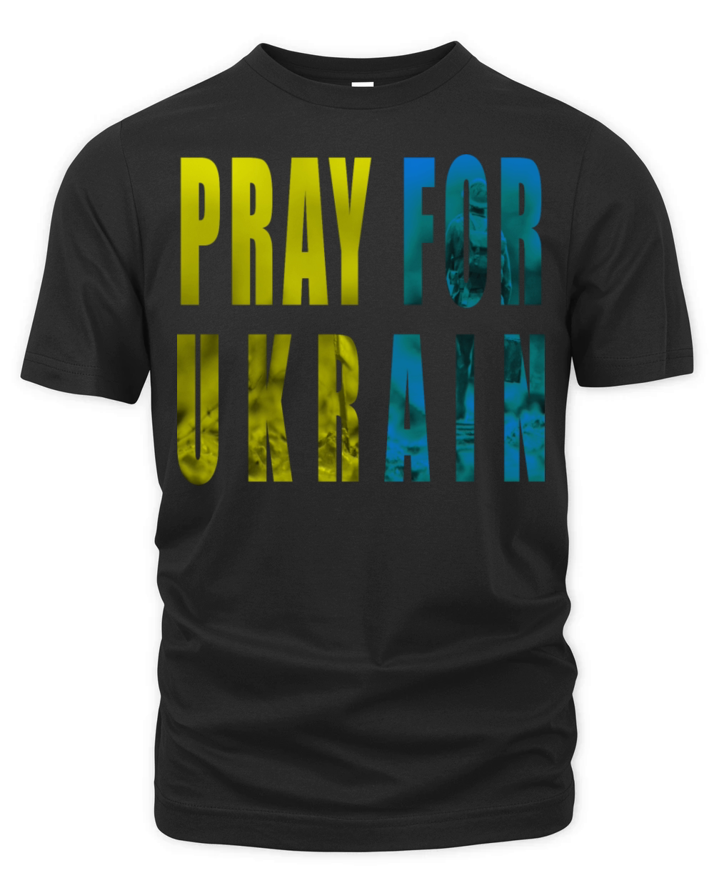 PRAY FOR UKRAIN Organic Unisex T-shirt