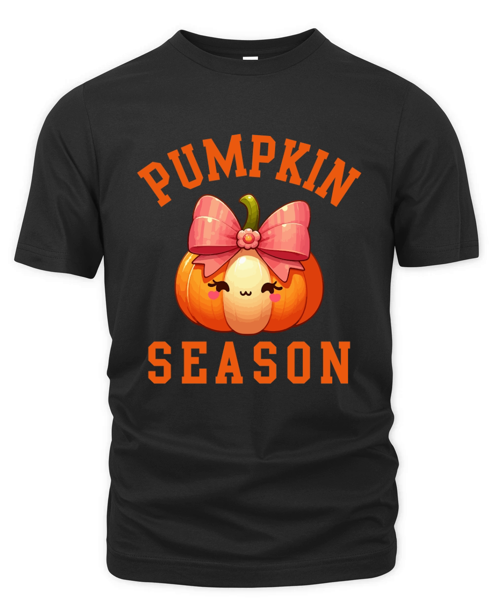 Pumpkin Season (color) Organic Unisex T-shirt