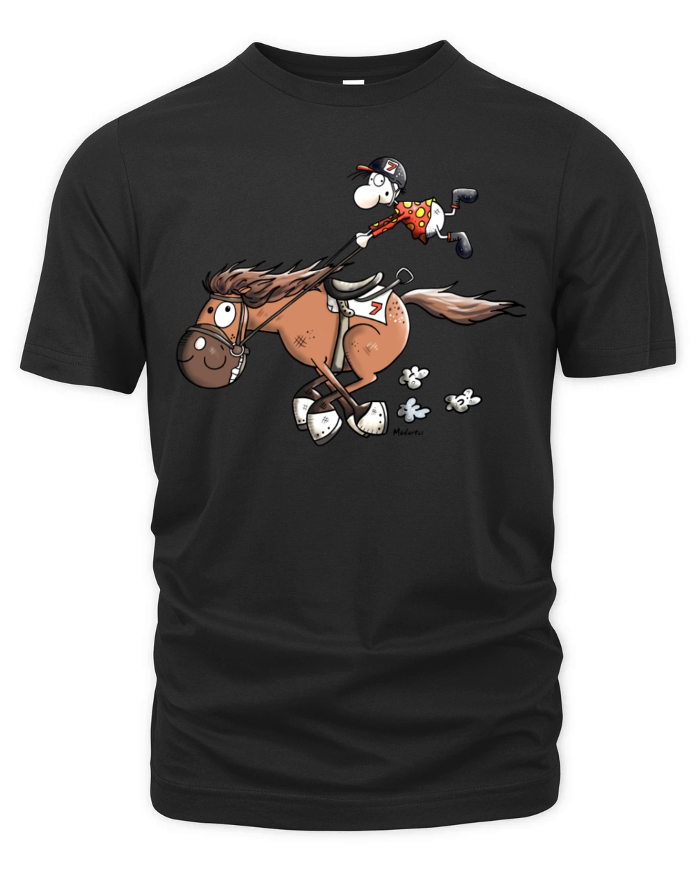 Rapid Race Horse Organic Unisex T-shirt
