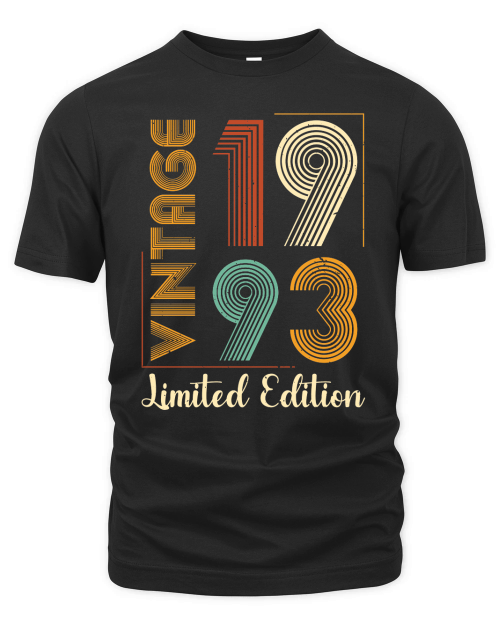 Vintage 1993 Limited Edition Birthday T Shirt Design (1) Organic Unisex T-shirt