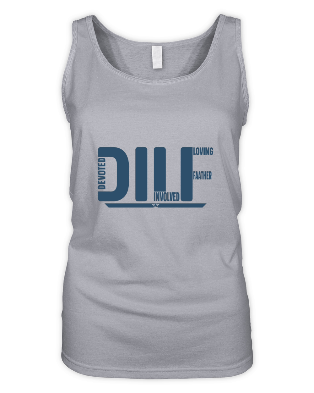 Dilf DevotedinvolvedlovingFaather Organic Women's Tank Top