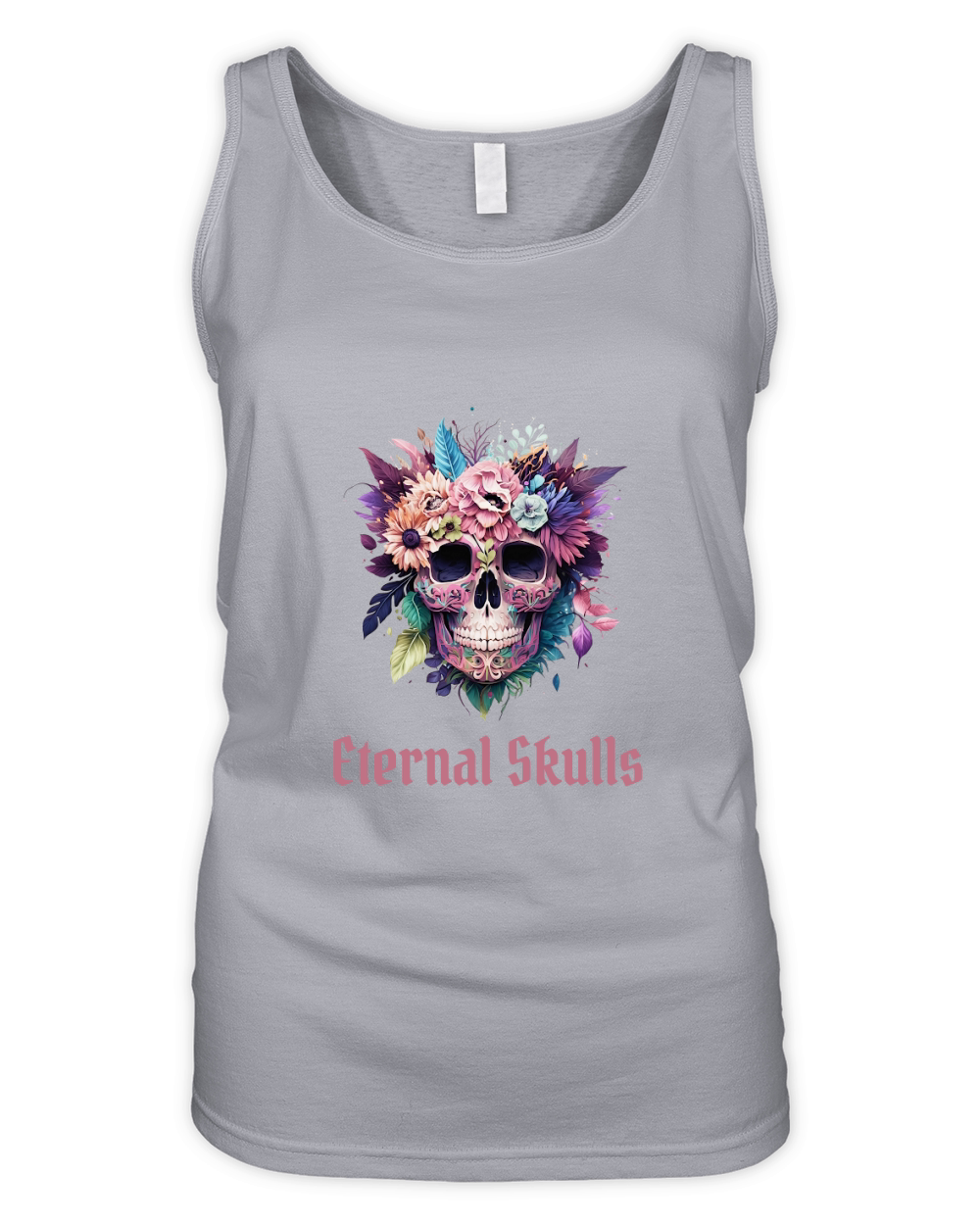 eternal skulls 02 Organic Women's Tank Top
