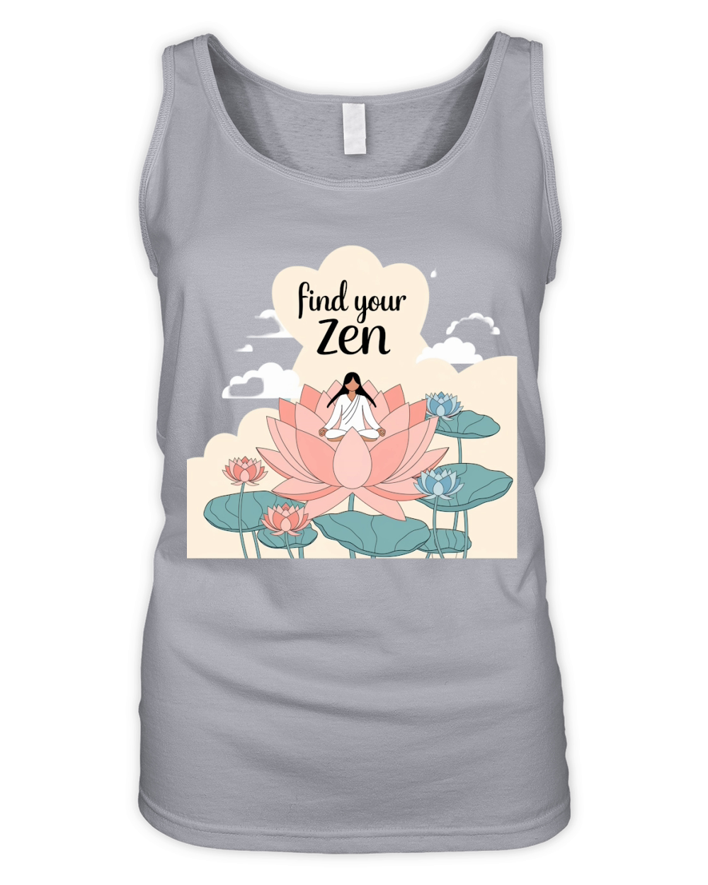 Find your zen Organic Women's Tank Top