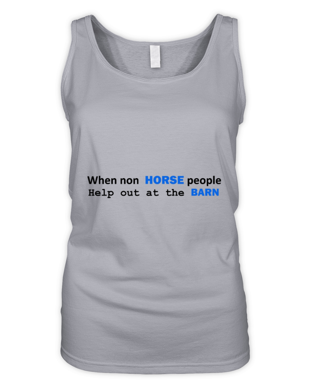 Horse Organic Women's Tank Top