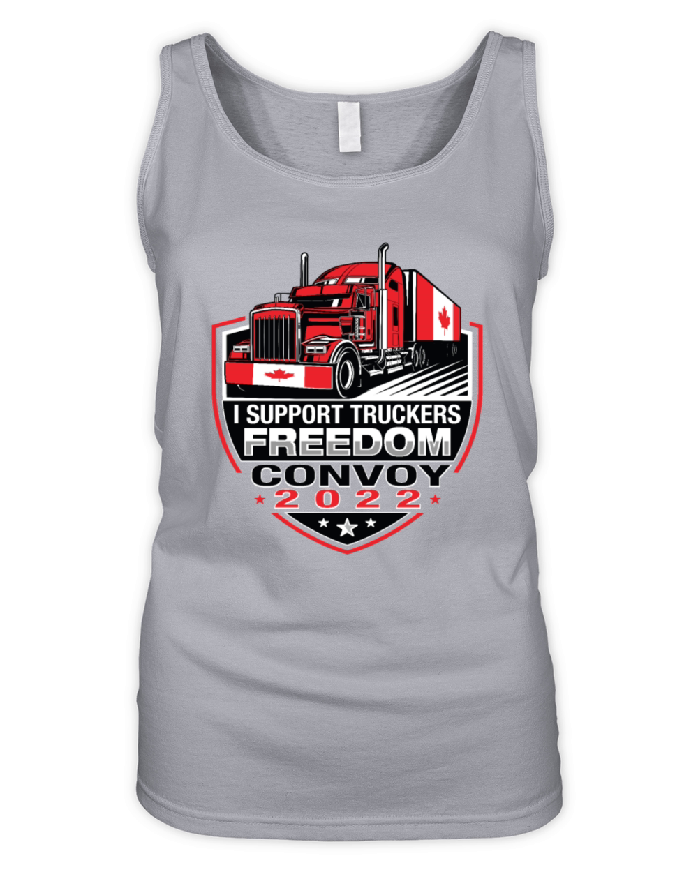 I Support Truckers Freedom Convoy 2022 Organic Women's Tank Top