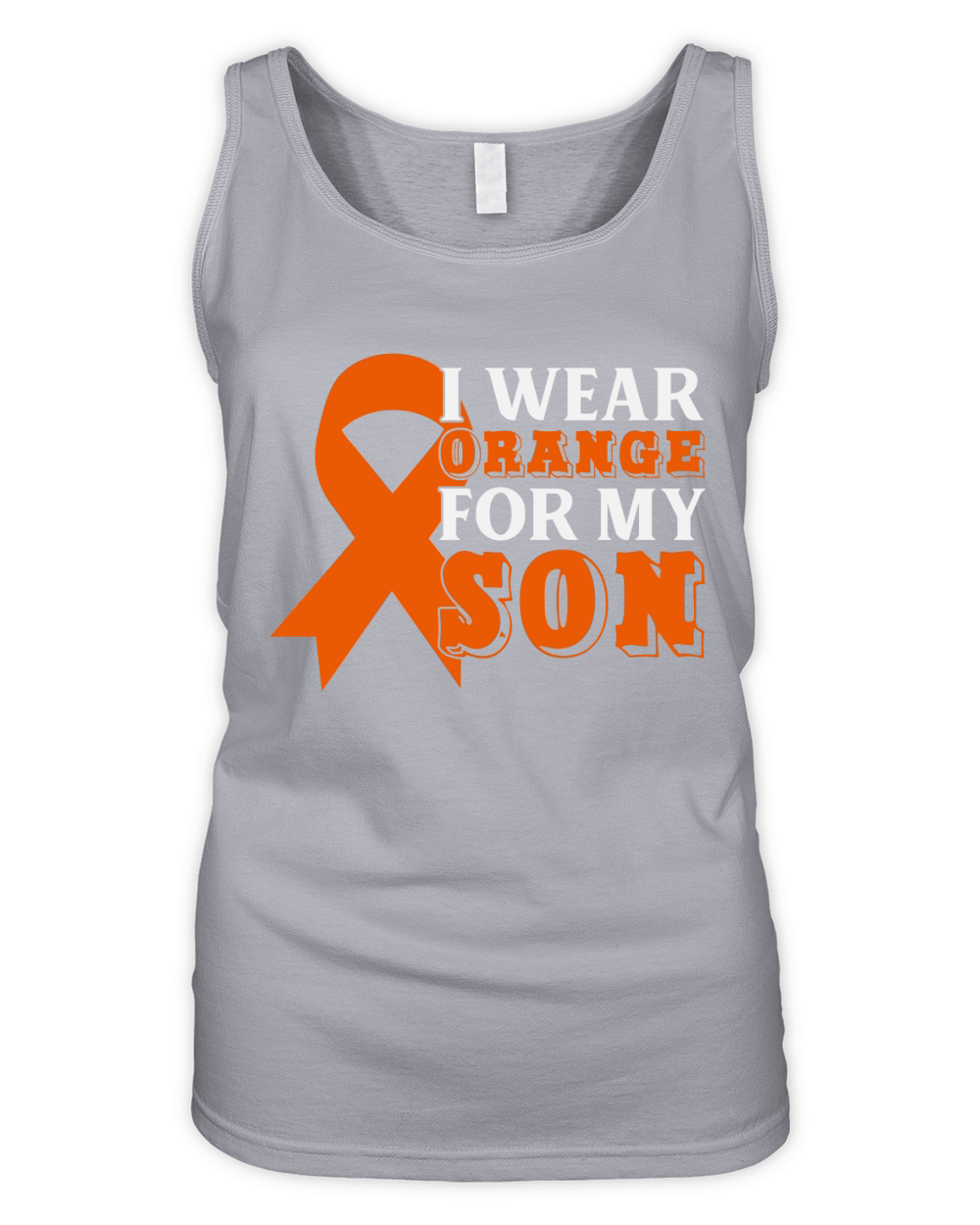 I Wear Orange for my Son Organic Women's Tank Top