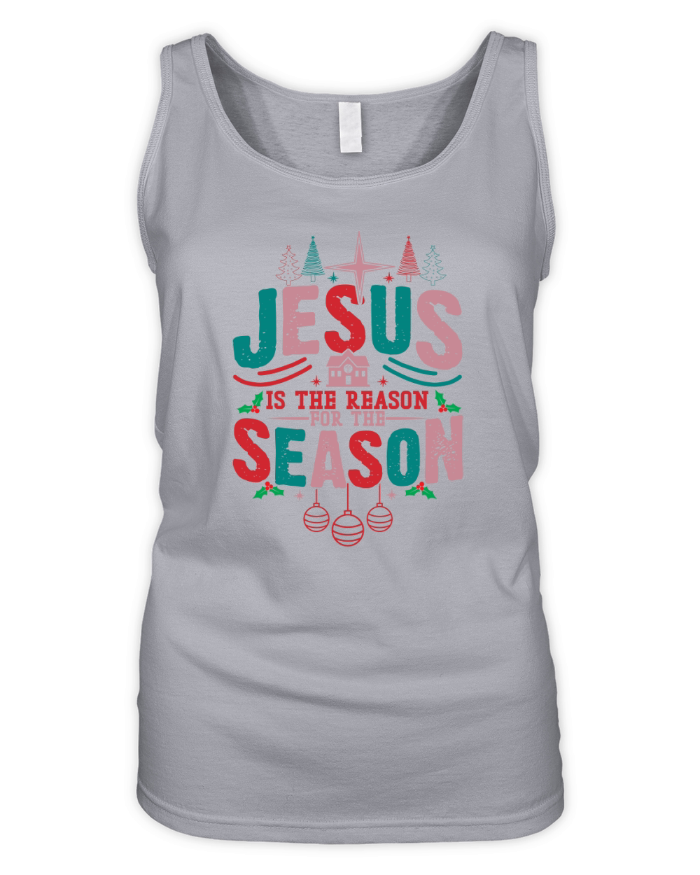 Jesus Is The Reason For The Season 2 Organic Women's Tank Top