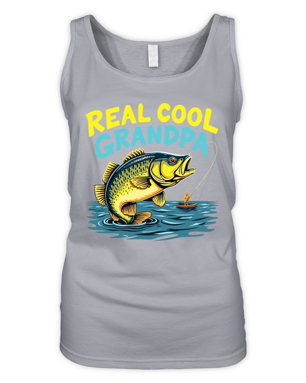 Real cool grandpa Organic Women's Tank Top