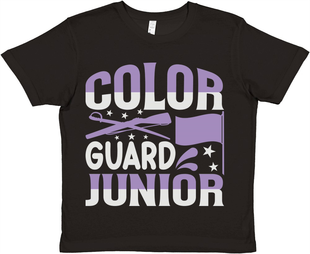 Color Guard Junior 03 Premium Kids Crewneck T-shirt