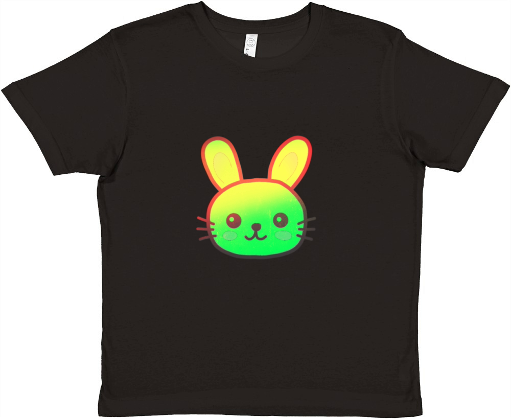 Colorful bunny Easter Bunny for easter bunny Premium Kids Crewneck T-shirt