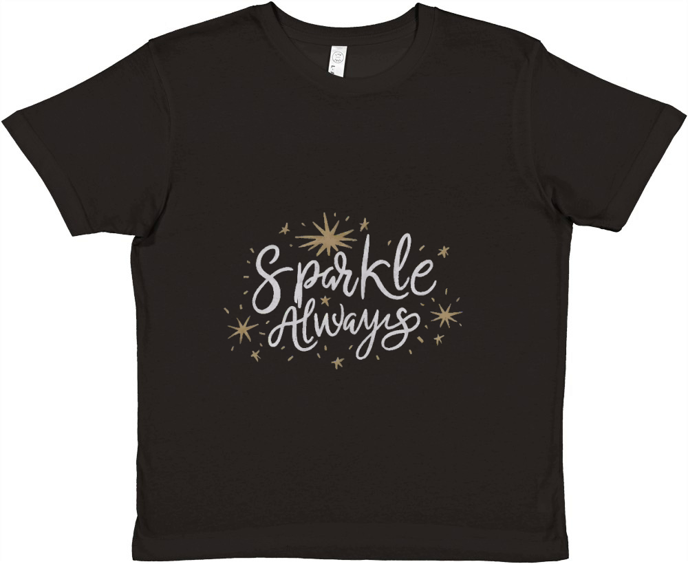 Sparkle always Premium Kids Crewneck T-shirt