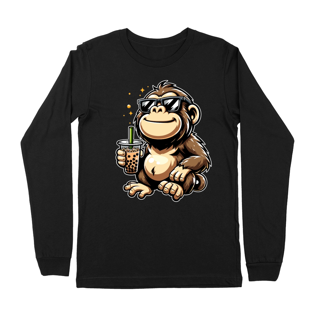 Monkey BOBA TEA 7 Premium Long Sleeve