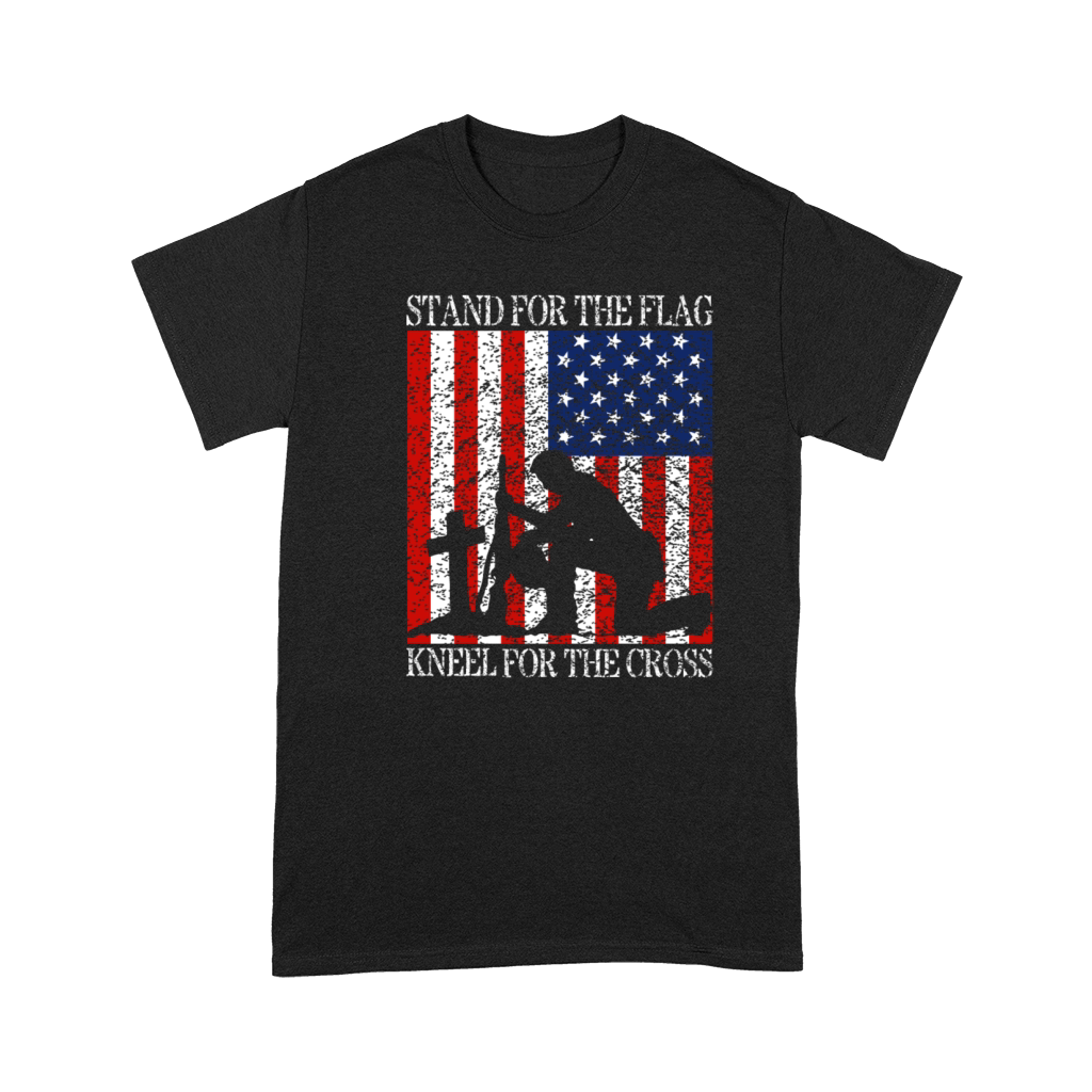 I Stand For The Flag And Kneel For The Cross Tee Premium T-shirt