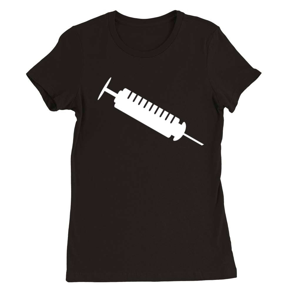 Syringe Doctor Doctor Premium Womens Crewneck T-shirt