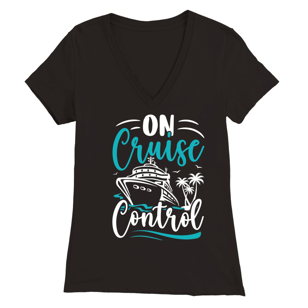 On Cruise Control Premium Womens V-Neck T-shirt