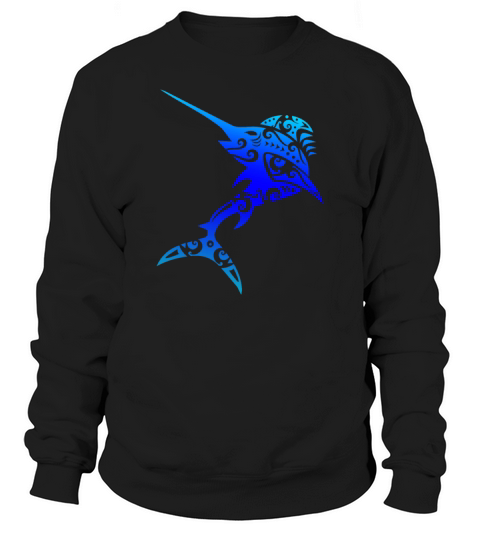 Maori Swordfish Polynesian Tribal Tattoo Gift Idea Sweatshirt Unisex