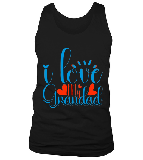 I Love My Grandad 8 Tank Top Unisex