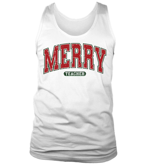 MerryTeacherVarsity Retro Tank Top Unisex