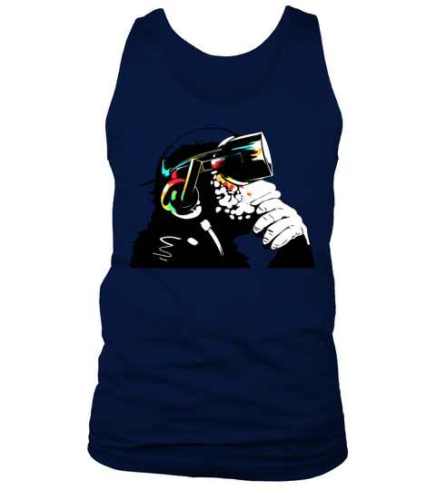 Monksy - Monkey with Virtual Reality goggles Tank Top Unisex