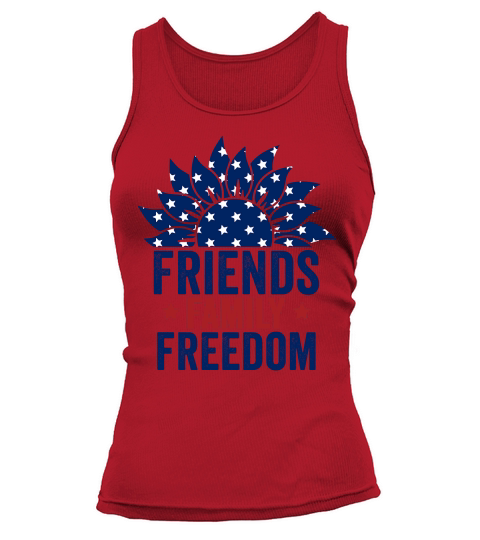 Friends Family Freedom Tank top Woman