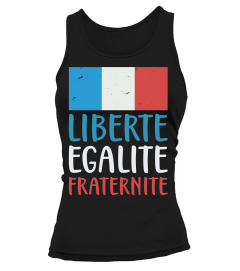 Liberte egalite fraternite Tank top Woman