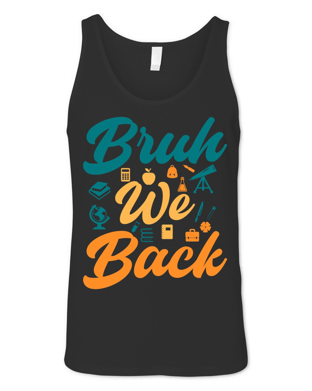 Bruh We Back 02 Unisex Jersey Tank