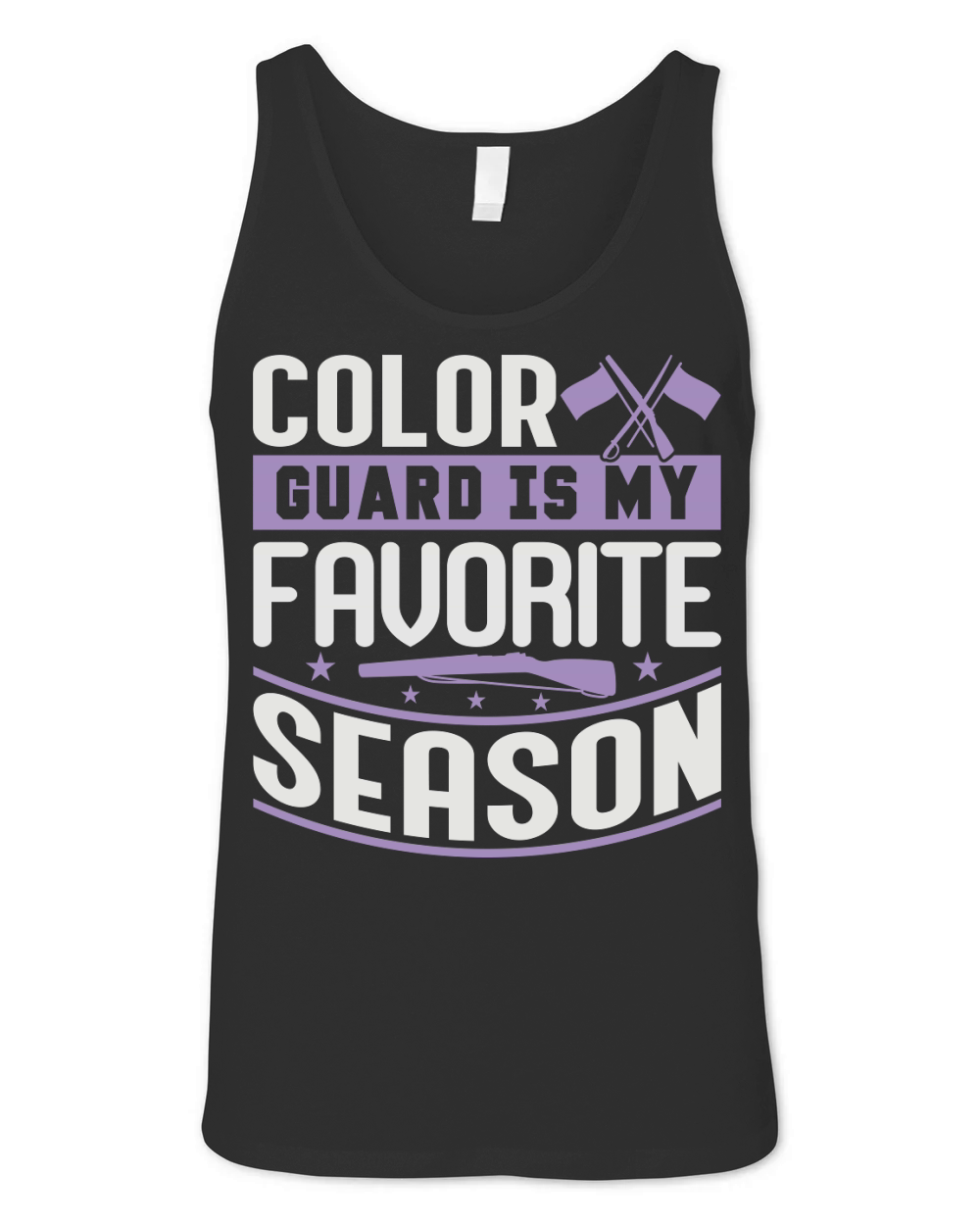 Color Guard Is My Favorite Season 06 Unisex Jersey Tank
