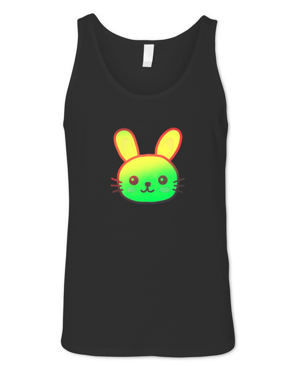 Colorful bunny Easter Bunny for easter bunny Unisex Jersey Tank