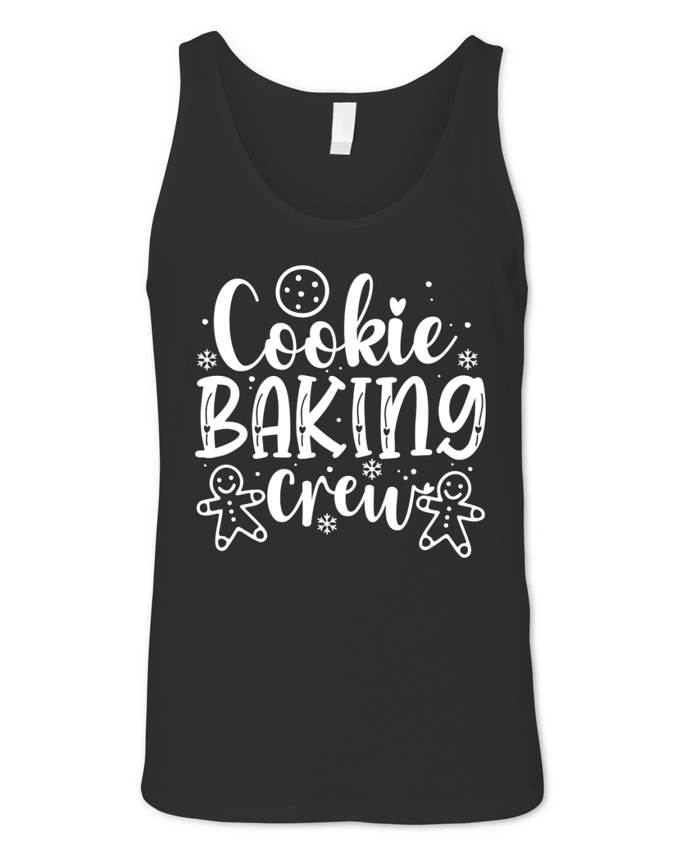 Cookie Baking Crew Funny Family Christmas Baking Unisex Jersey Tank