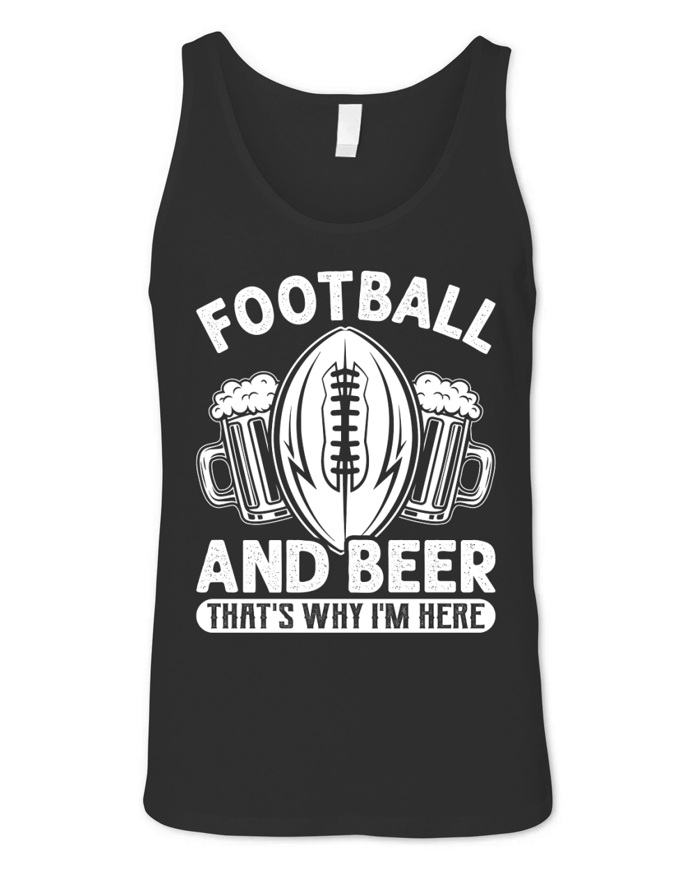 Football and American Football Unisex Jersey Tank