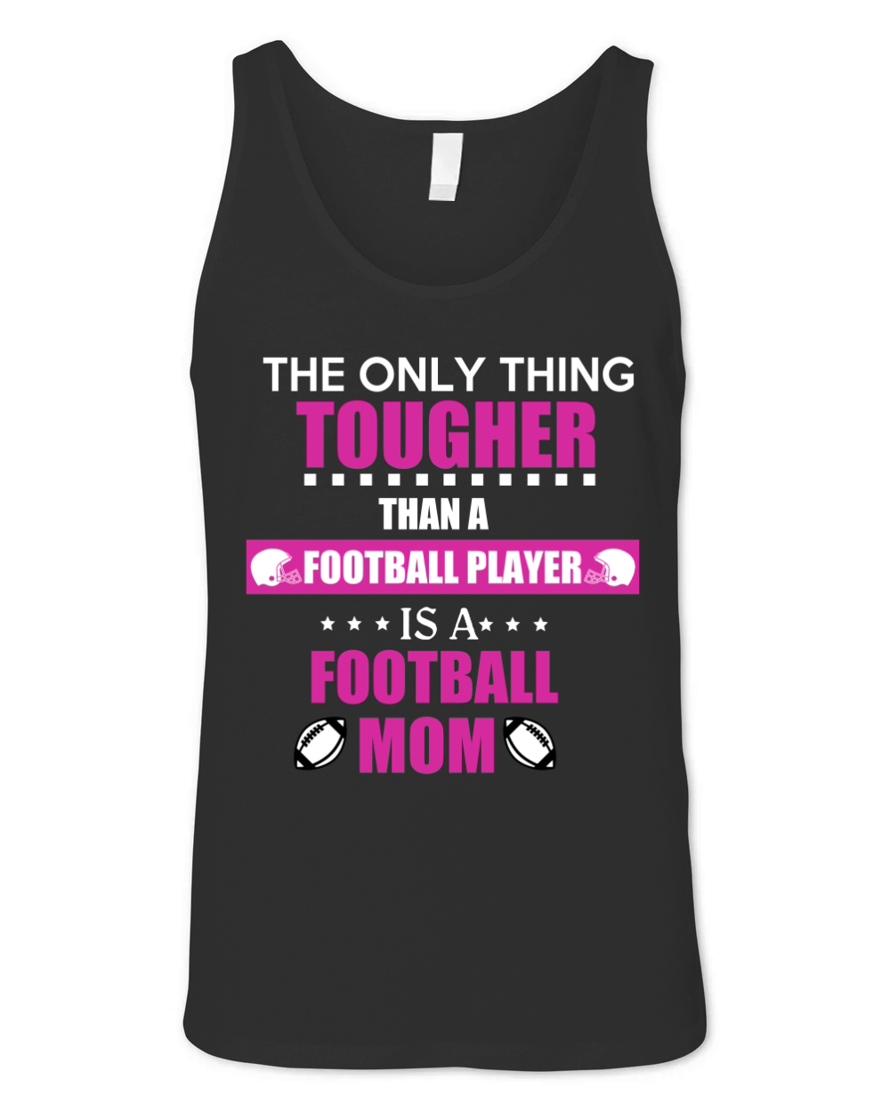 Football Mom Unisex Jersey Tank