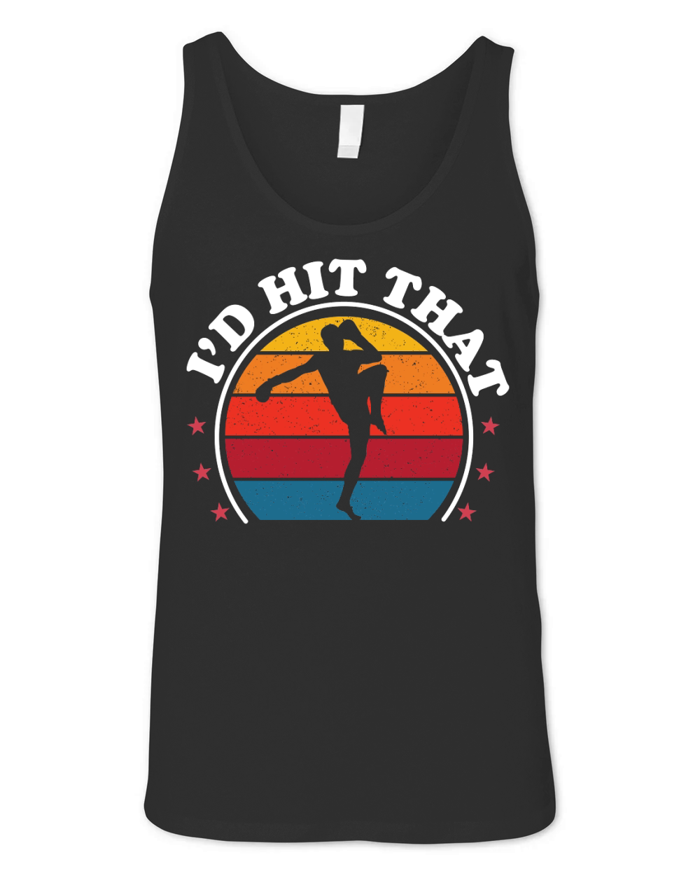 Id Hit That Muay Thai Unisex Jersey Tank