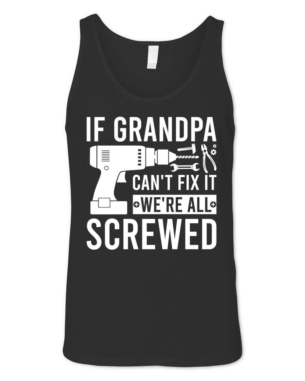 If grandpa Unisex Jersey Tank